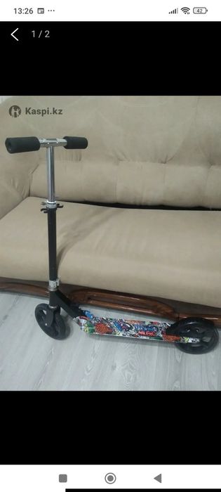 Самокат детский, металл.