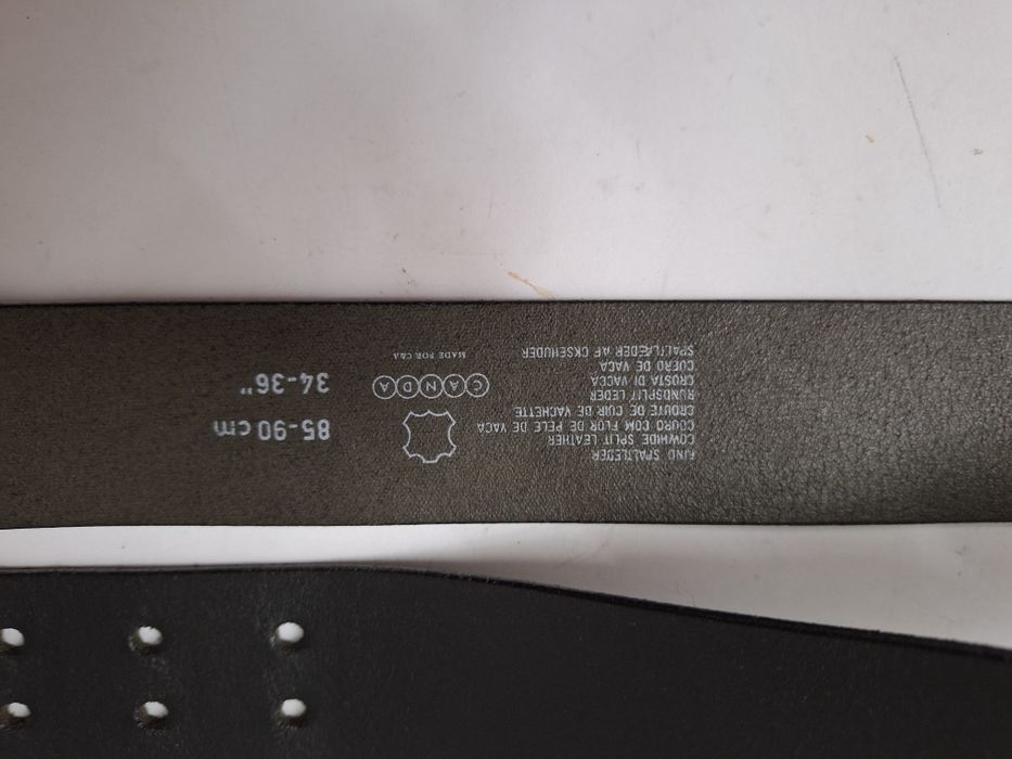 дамски колан Canda C&A,естествена кожа със сребриста катарама