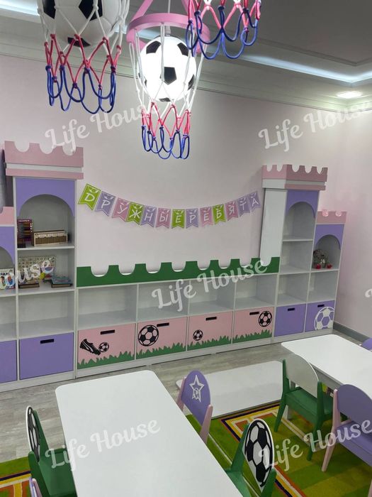 Bogcha mebel детская мебель, сад , оптом krocat shkaf stol stul