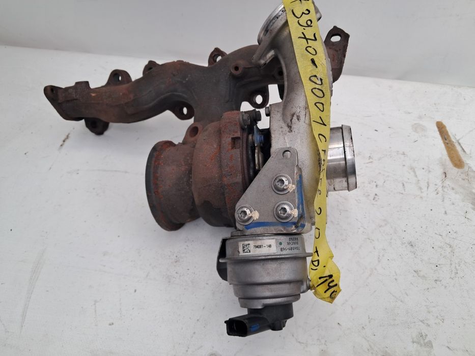 Турбо Vw Crafter 2.0 140 ps 2013/2021г