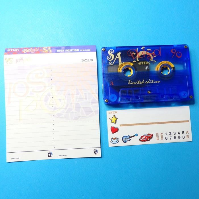 2x TDK SA 90 * DEL SOL - Ediție limitată * Casetă audio * 1997