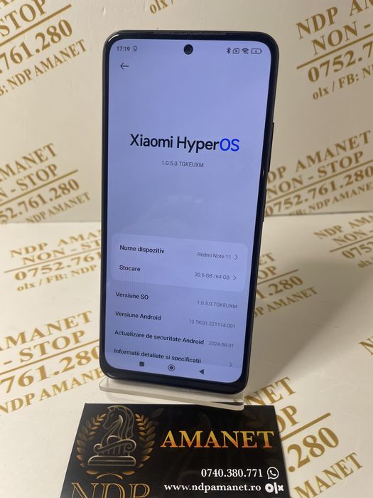 NDP Amanet Braila Redmi Note 11 (47837)