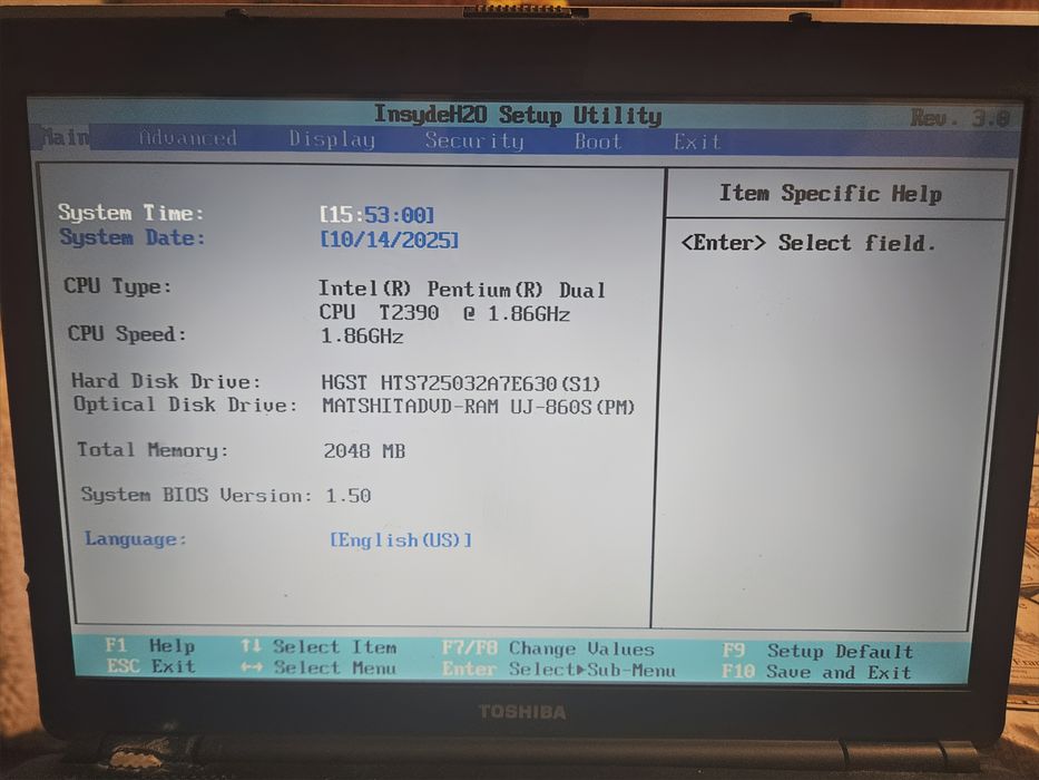 Лаптоп Toshiba Satellite L300 с T2390