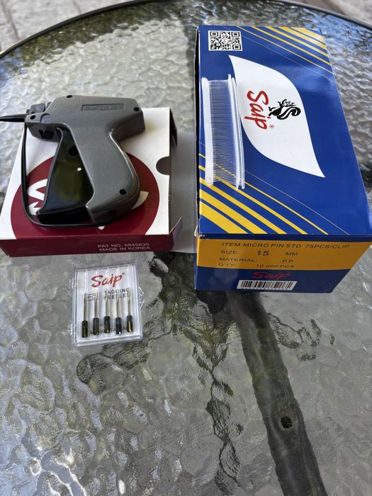 Пистолет за поставяне етикети Saip