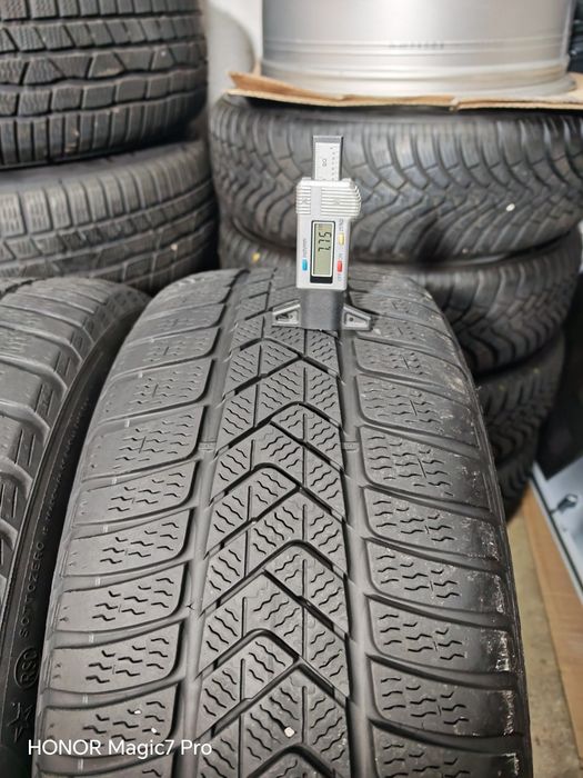 Jante originale BMW seria 5 F10-F11 245 45R18 iarna Pirelli 2022