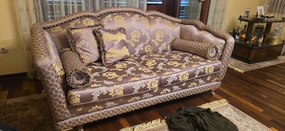 Set 2 canapele din matase italiene