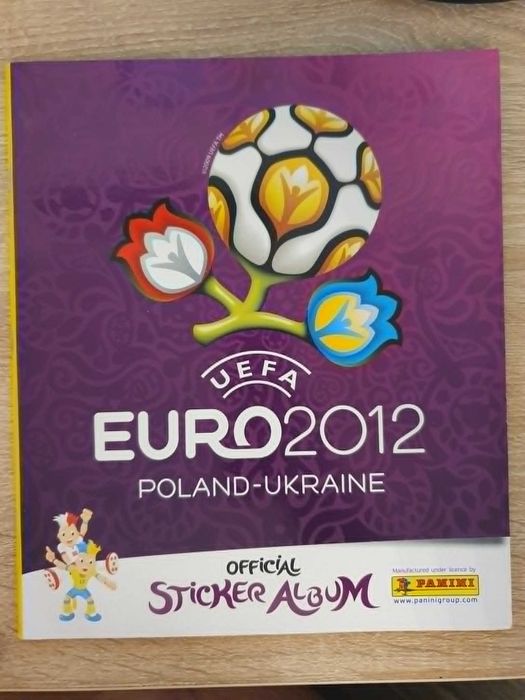 Album Panini Euro 2012, complet.