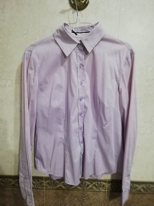 12 cămăși femei, măsură 38,bumbac cu elastan, diferite culorielastan,