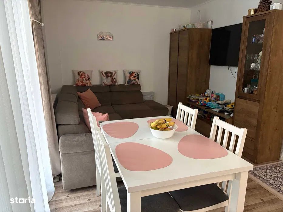 Apartament 3 camere, 60mp, garaj dublu, etaj 1, centru Floresti — fotografia 1