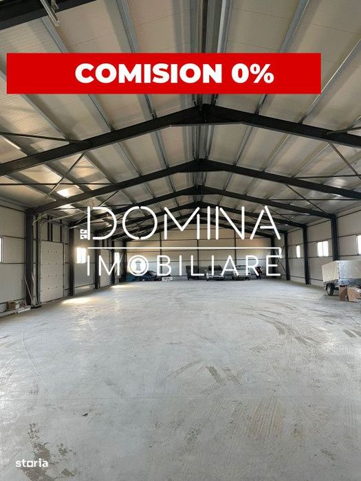 Inchiriere hala industriala NOUĂ situata  in Balesti, la 5 km de Tg.
