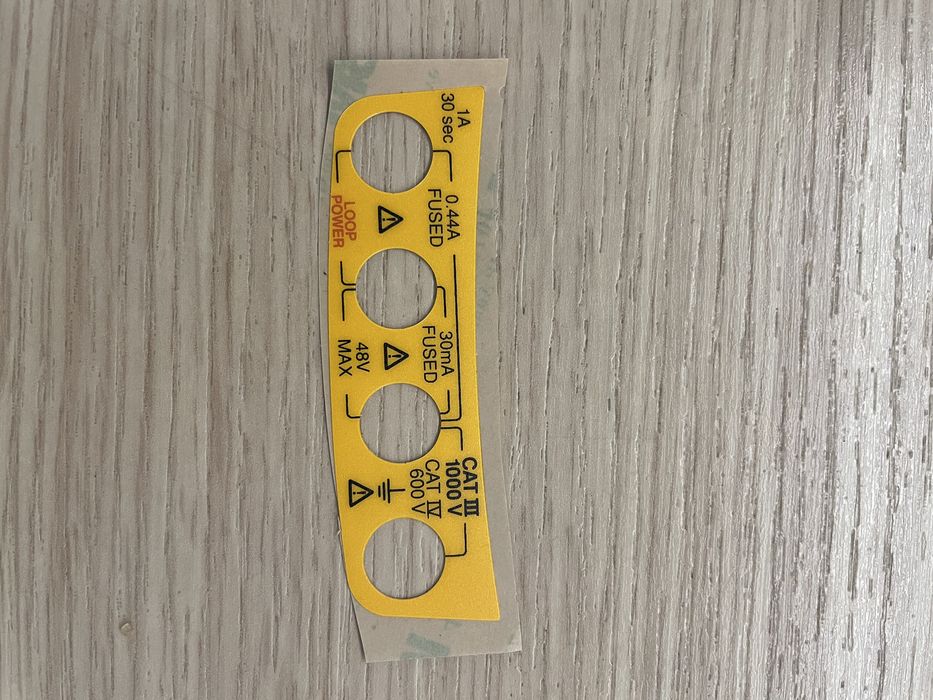 Fluke 789  keypad
