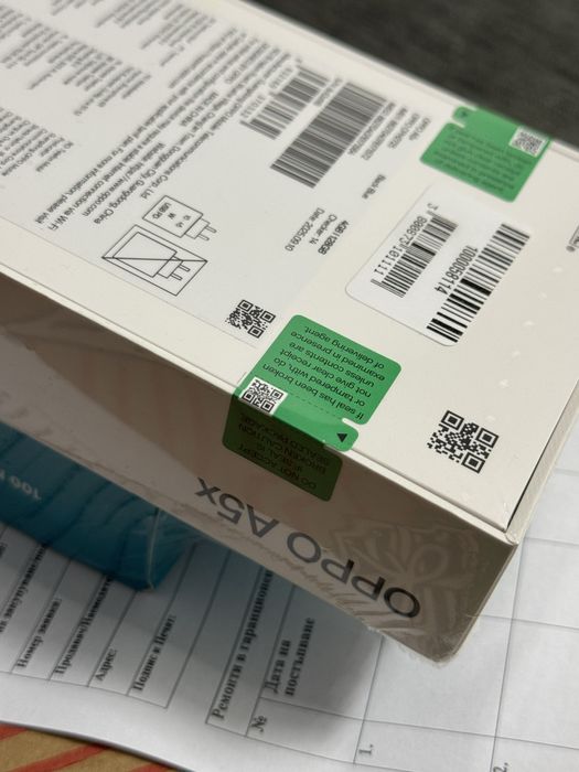 ЗАПЕЧАТАН 128GB Oppo A5x Гаранция А1 2027г. Black Blue / Черен / Син