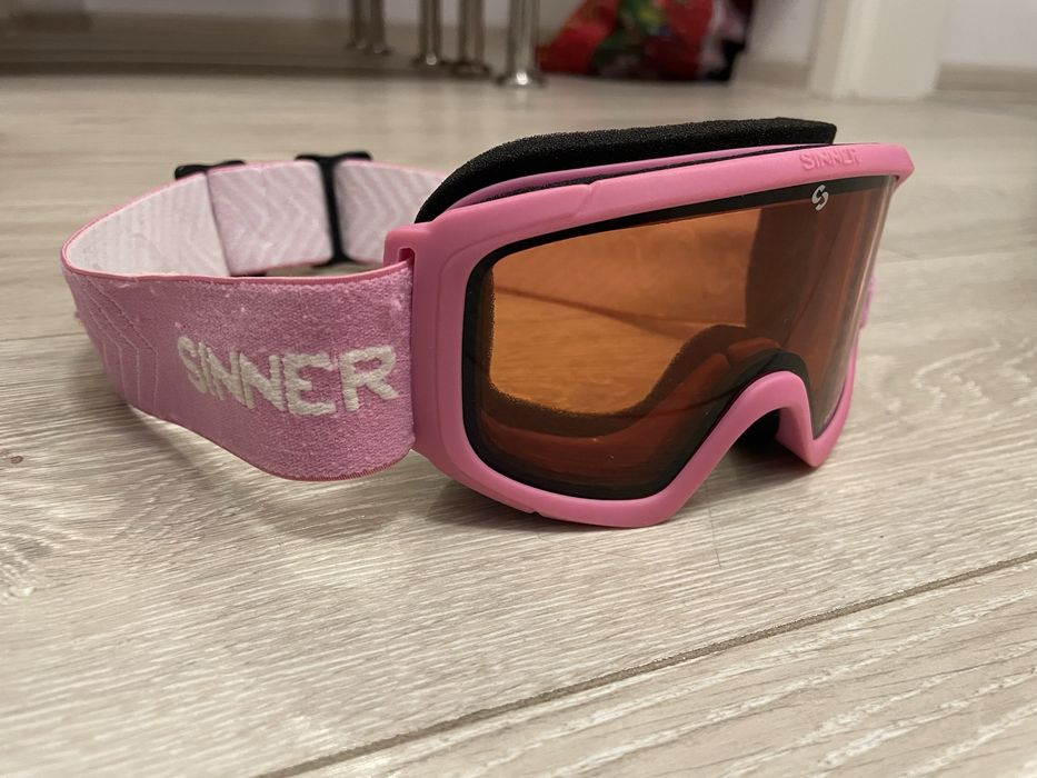 Vand casca schi Atomic si ochelari schi Sinner copii/fetite