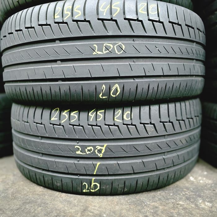 2x 255/45/20 VARA CONTINENTAL 2020 Stare excelentă