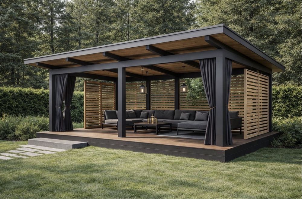 Pergole si căsuțe de gradină