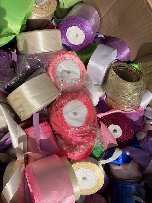 Ленты атласные, ленты шёлковые
