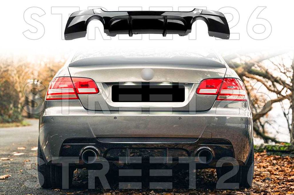 Difuzor Bara Spate Evacuare Dubla BMW Seria 3 E92 E93 (06-13) M Design