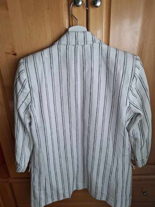 ZARA Ленено сако XS