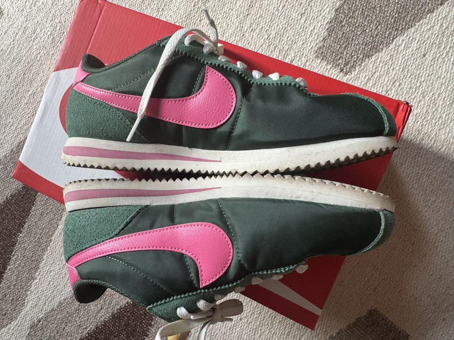 Nike Cortez в розово и зелено