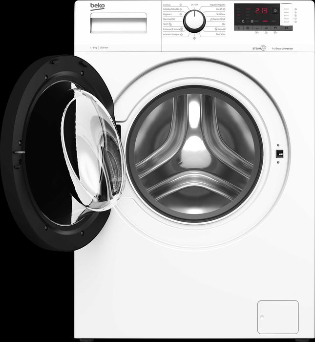 Нова инверторна слим пералня BEKO WRA8615XW, 8 кг