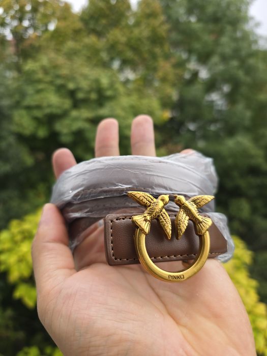 Curea de dama din piele Pinko