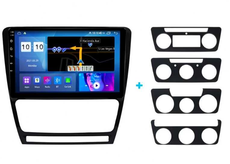 9-инчова мултимедия за Škoda Octavia (2004–2013) + подарък камера