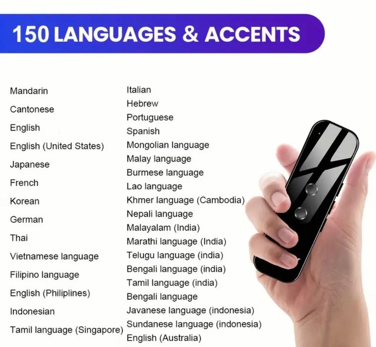 Traducator translator inteligent nou 150 limbi