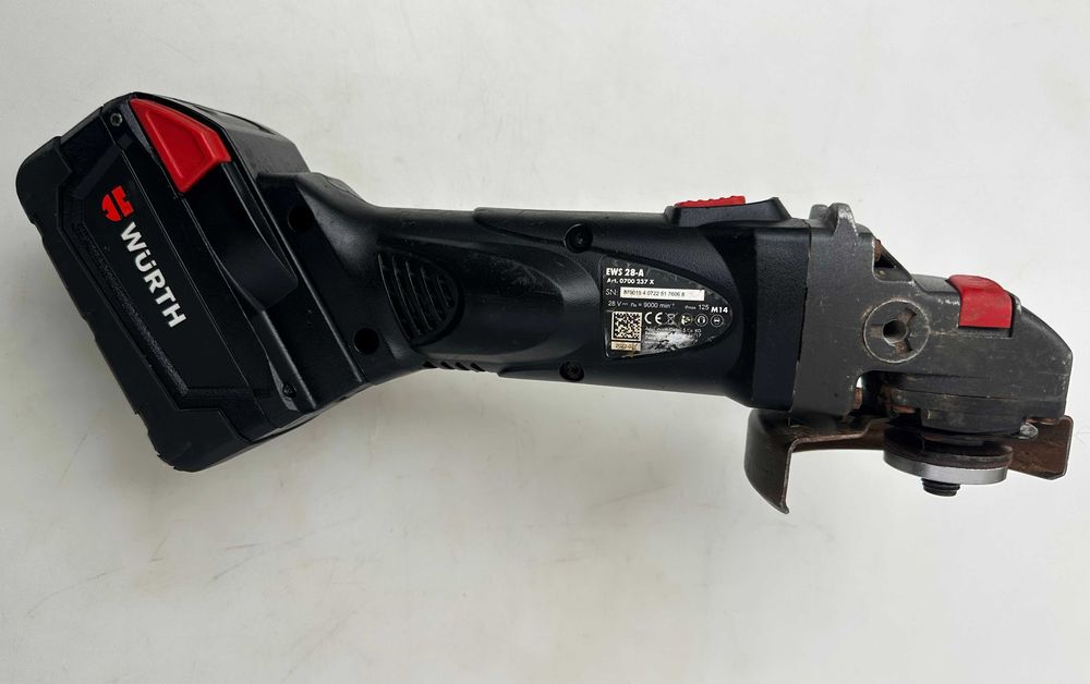 Wurth EWS 28-A - Мощен акумулаторен ъглошлайф 2x28V 3.0Ah 2022г.