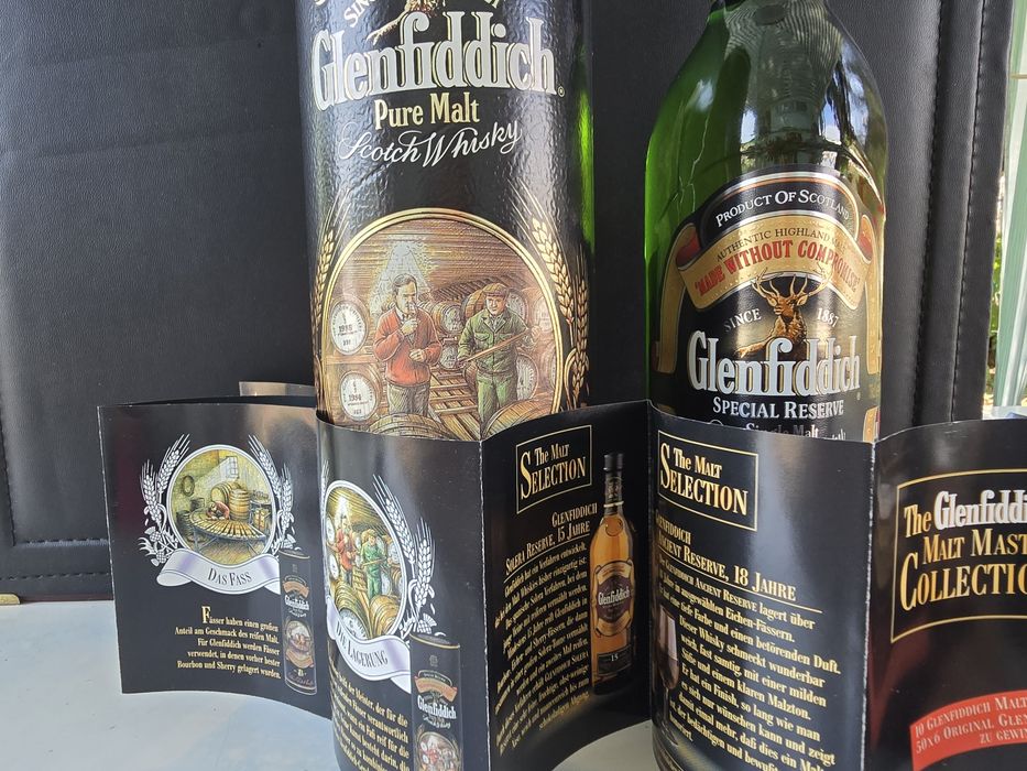 Колекционерско уиски Glenfiddich Special Reserve Pure Malt (Tradition Series 1887) – ПЪЛЕН КОМПЛЕКТ