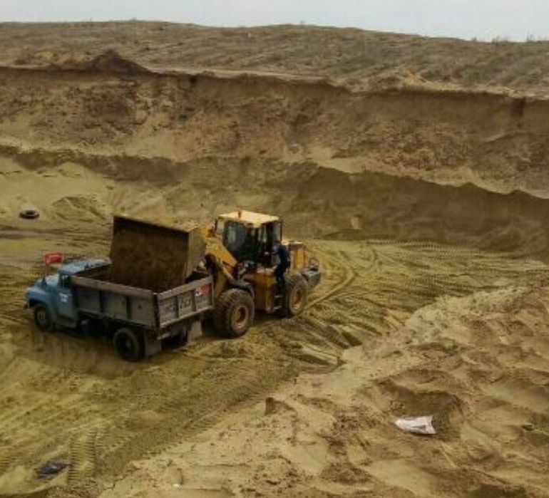 Песок Щебень Речной Хвосты Отсев Грунт