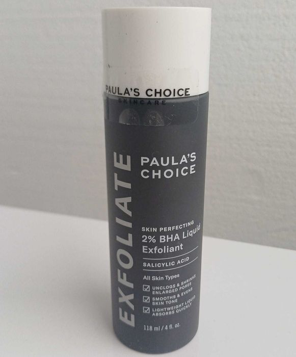 Течен ексфолиант 2% BHA Paula's Choice, салицилова киселина, 118 мл