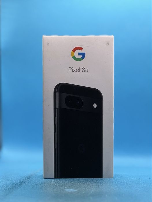 НОВ!!! Google Pixel 8a, 8GB RAM, 256GB, 5G, Obsidian