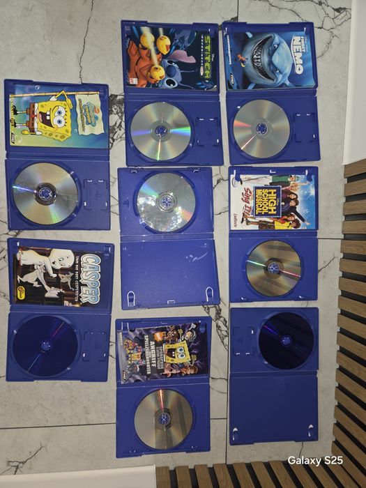 Lot 8 Jocuri PlayStation 2 (PS2) - SpongeBob, Disney, Bakugan