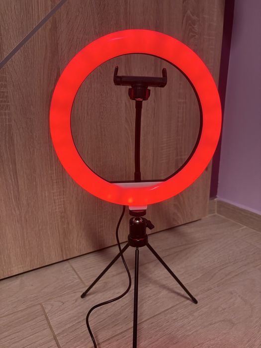 Ринг лампа със стойка за снимки и видеа  – Перфектна светлина