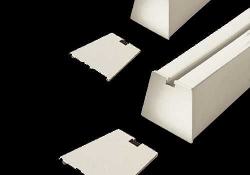 Пластмасова подова стойка за климатик ШхВхД: 100х100х450мм