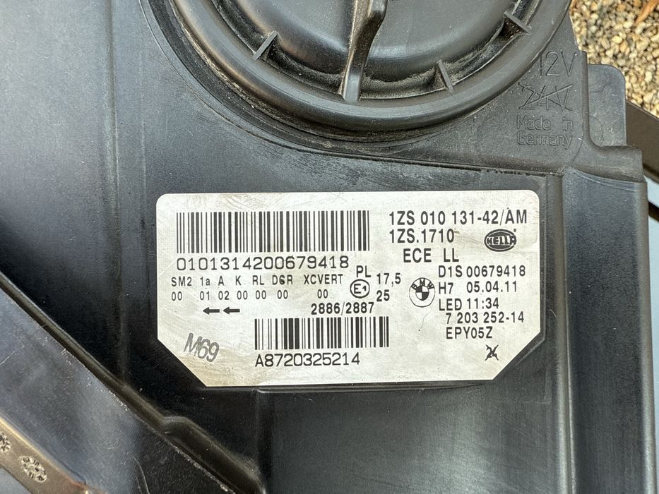 Far BMW Seria 5/F10 Bi-Xenon Adaptiv  ca nou!  Germania !
