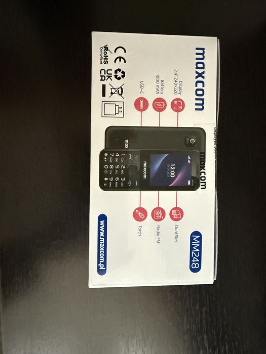 Telefon Maxcom MM248 nou