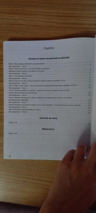 Culegeri bac istorie