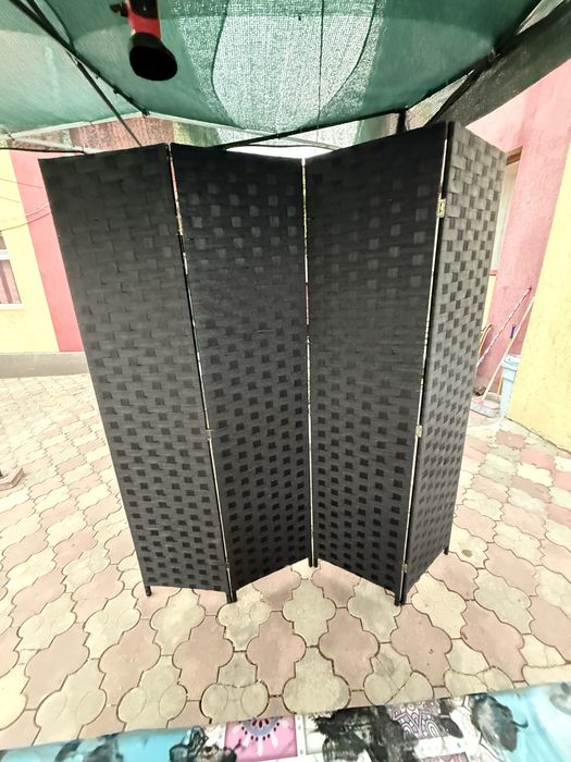 Paravan despartitor camera bambus