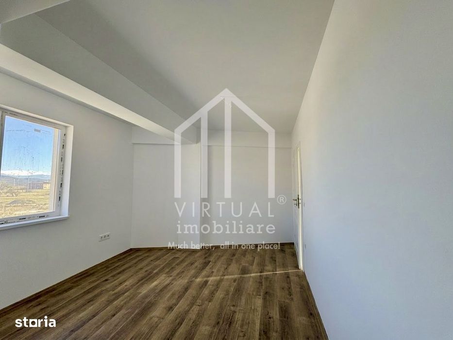 Apartament nou cu 2 camere, 56mp utili, etaj 1/3, parcare, Selimbar