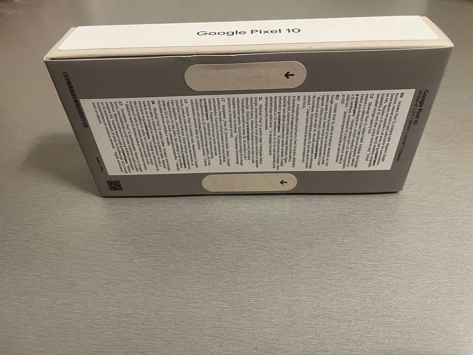 Google Pixel 10, 128GB, 12GB RAM, 5G, Obsidian