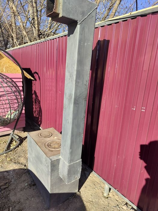 Печь котел самовар 100кв