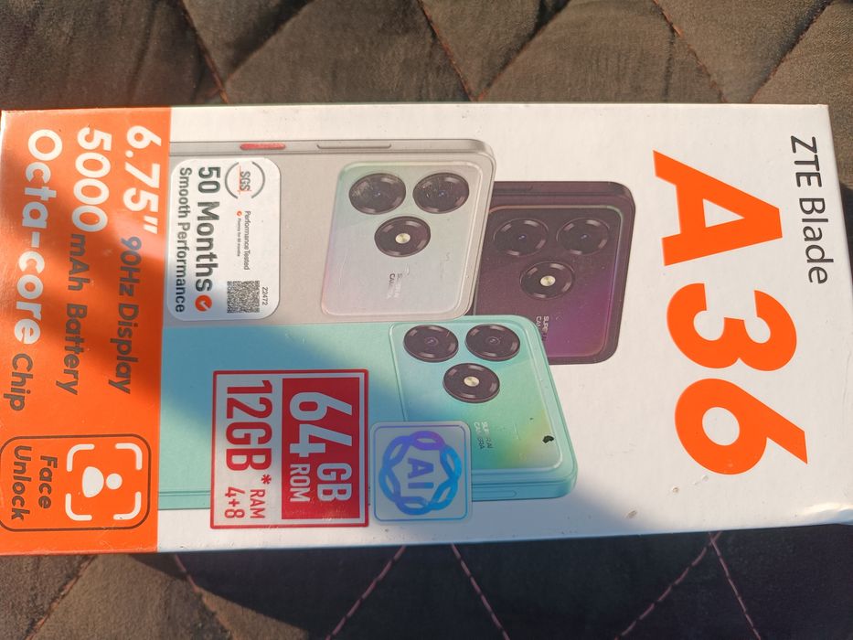Продам телефон ZTE A 36