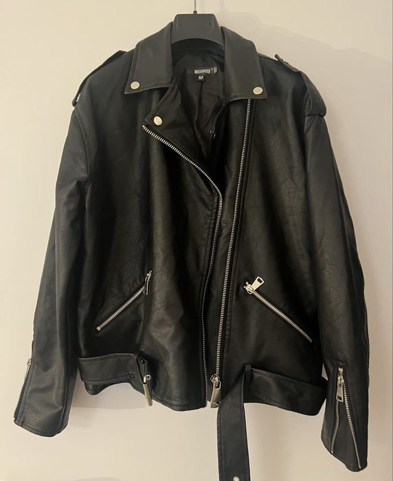 Черно ново рокерско яке