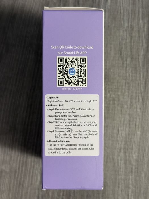 2 x Bec LED Smart Wireless RGB