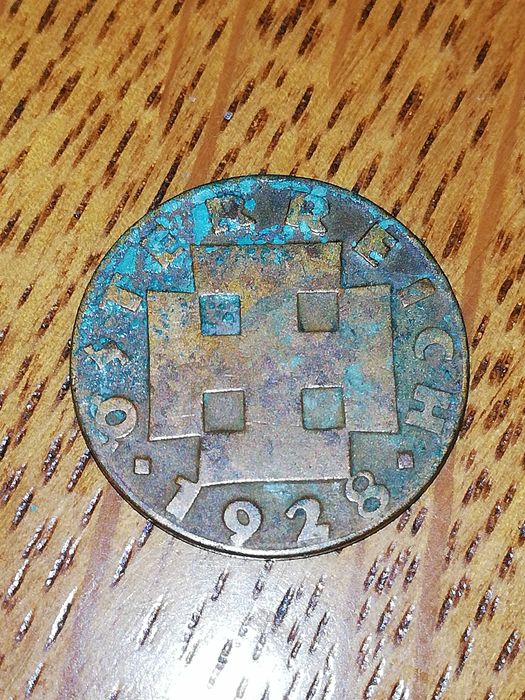 2 гроша Австрия 1928г