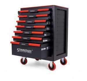 Количка за инструменти 7ч STAHLMAYER Red Line