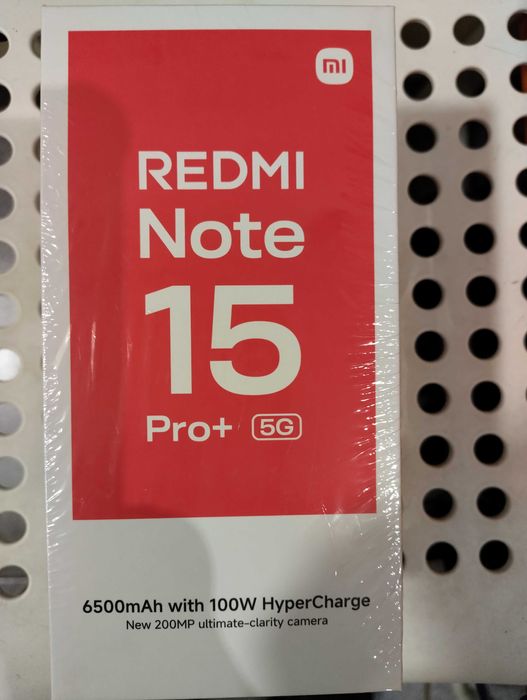 Xiaomi Redmi Note 15 Pro+ 5G 512GB 12RAM Black (Нов) + Buds 8 Lite