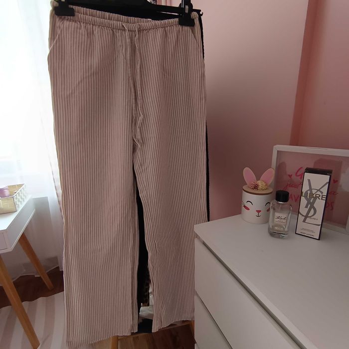 Памучни и ленени панталони H&M