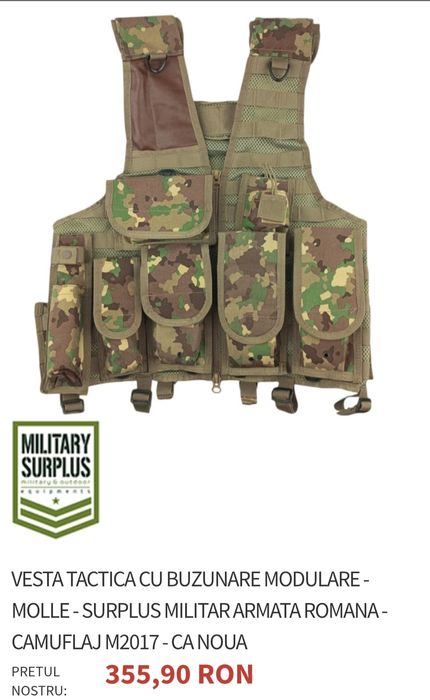 Vesta tactica combat MApN